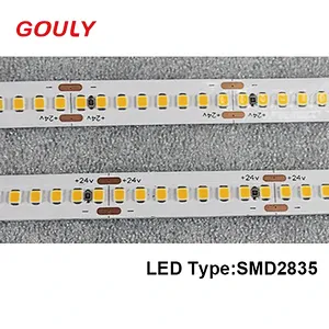 DC24V IP20 IP65 SMD2835 High-density LED light strips