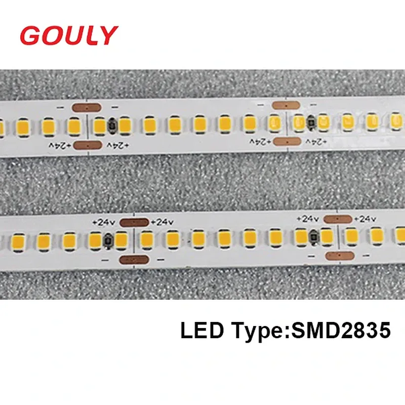 DC24V IP20 IP65 SMD2835 High-density LED light strips